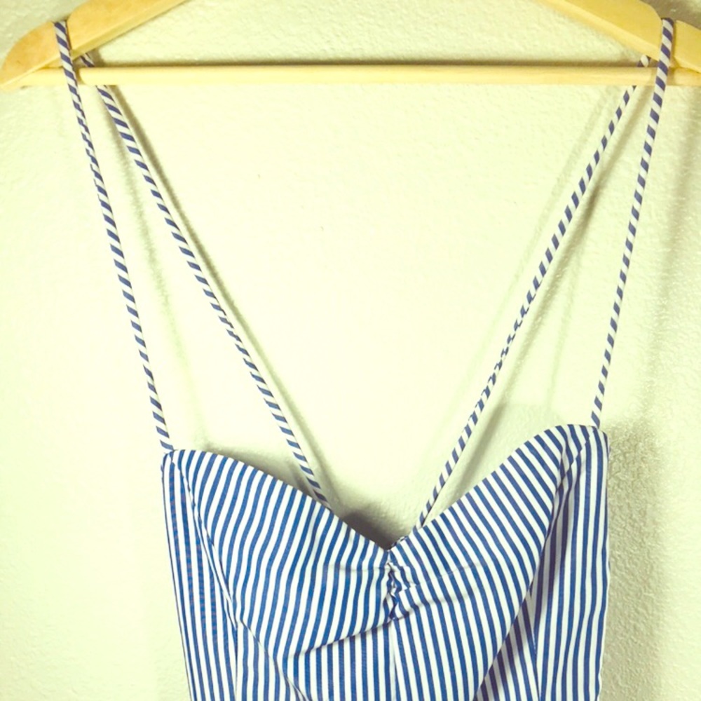 Vertical Striped Dress